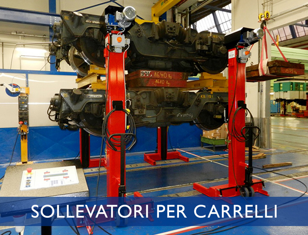 Sollevatori per carrelli